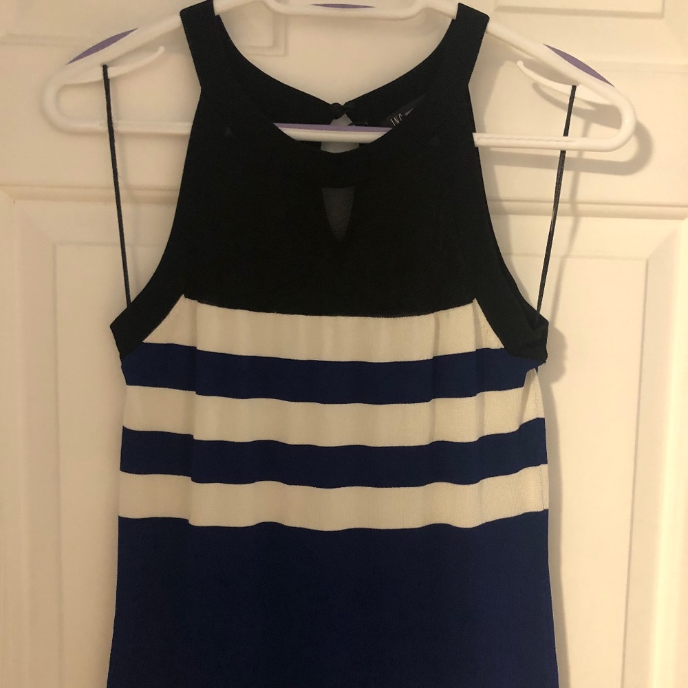 "Host Pick"  I-N-C Internation Concepts Petite Halter Neckline Top